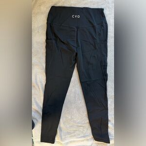 CVG Basic black leggings long length XL